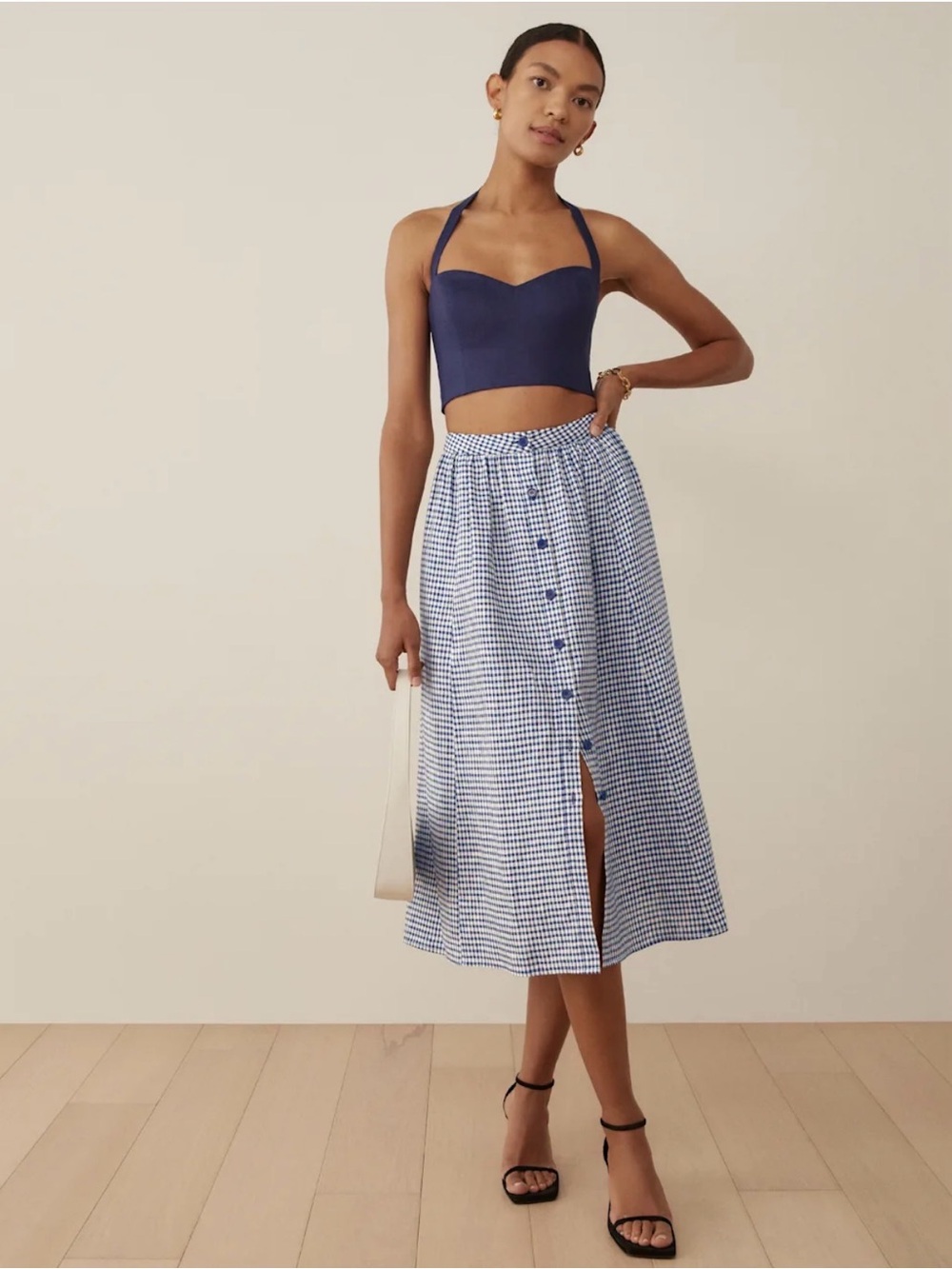 Reformation Orzo Linen Two Piece Set